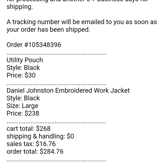 (SOLD) Supreme Daniel Johnston Embroidered Work - Picture 2 of 2